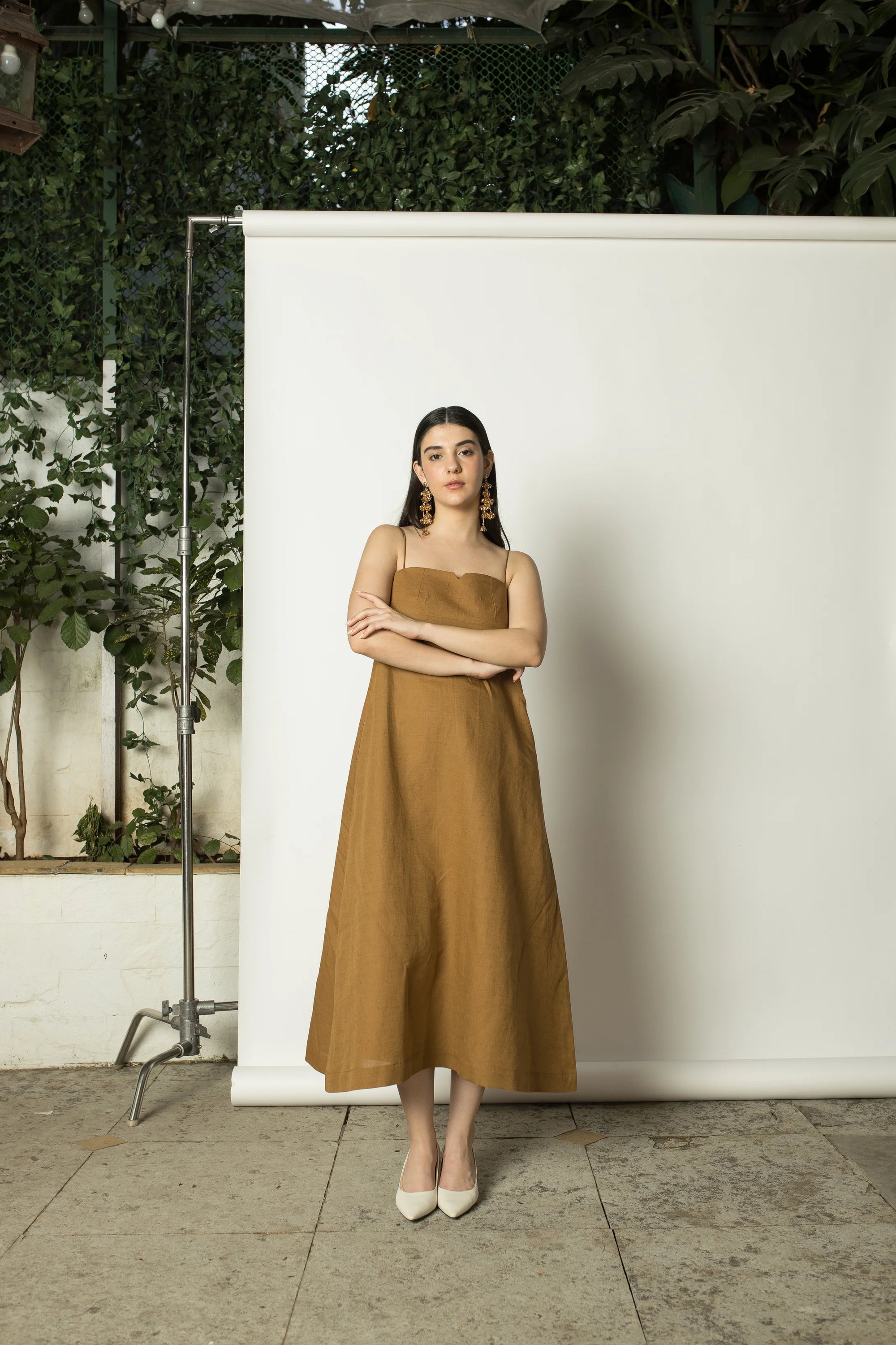 A-LINE SLIP DRESS