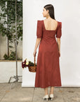 FRONT SLIT MIDI