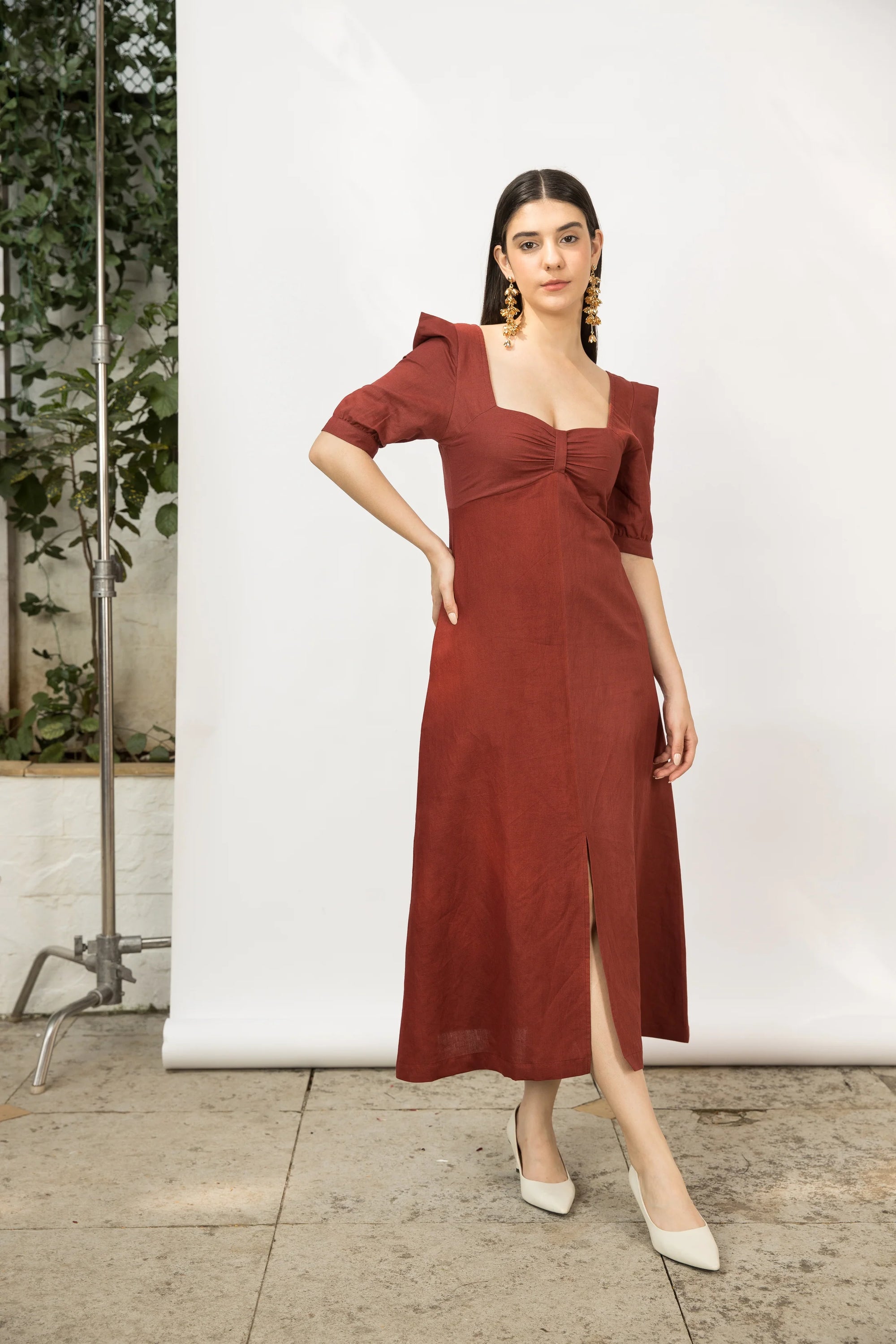 FRONT SLIT MIDI
