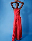Salsa Halter Shirt And Palazzo Set