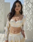 Shanaya Gota Lehenga Set