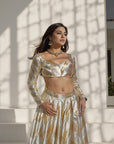 Shanaya Gota Lehenga Set