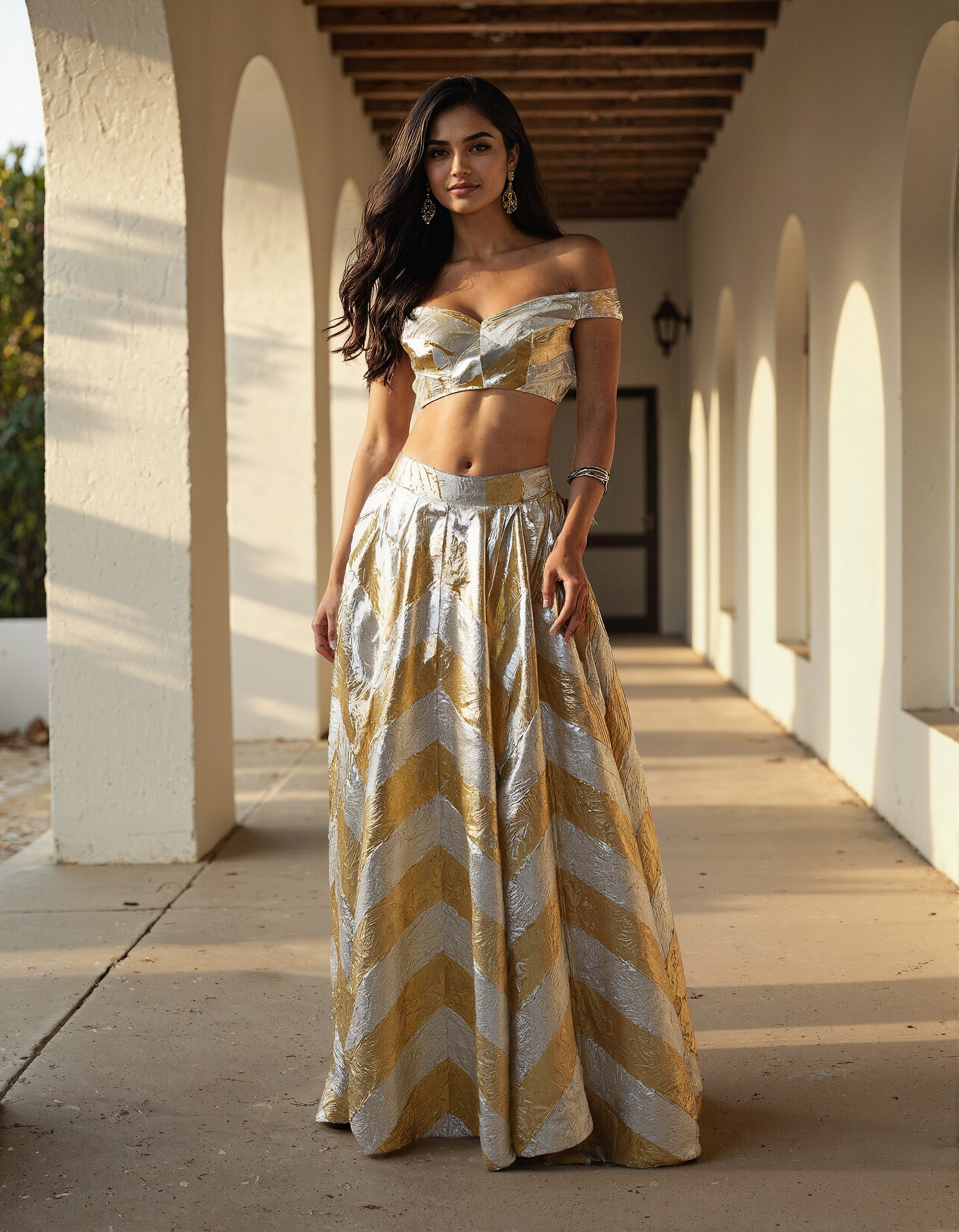 Naaya Gota Lehenga Set
