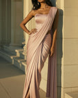 Bold Blush Saree