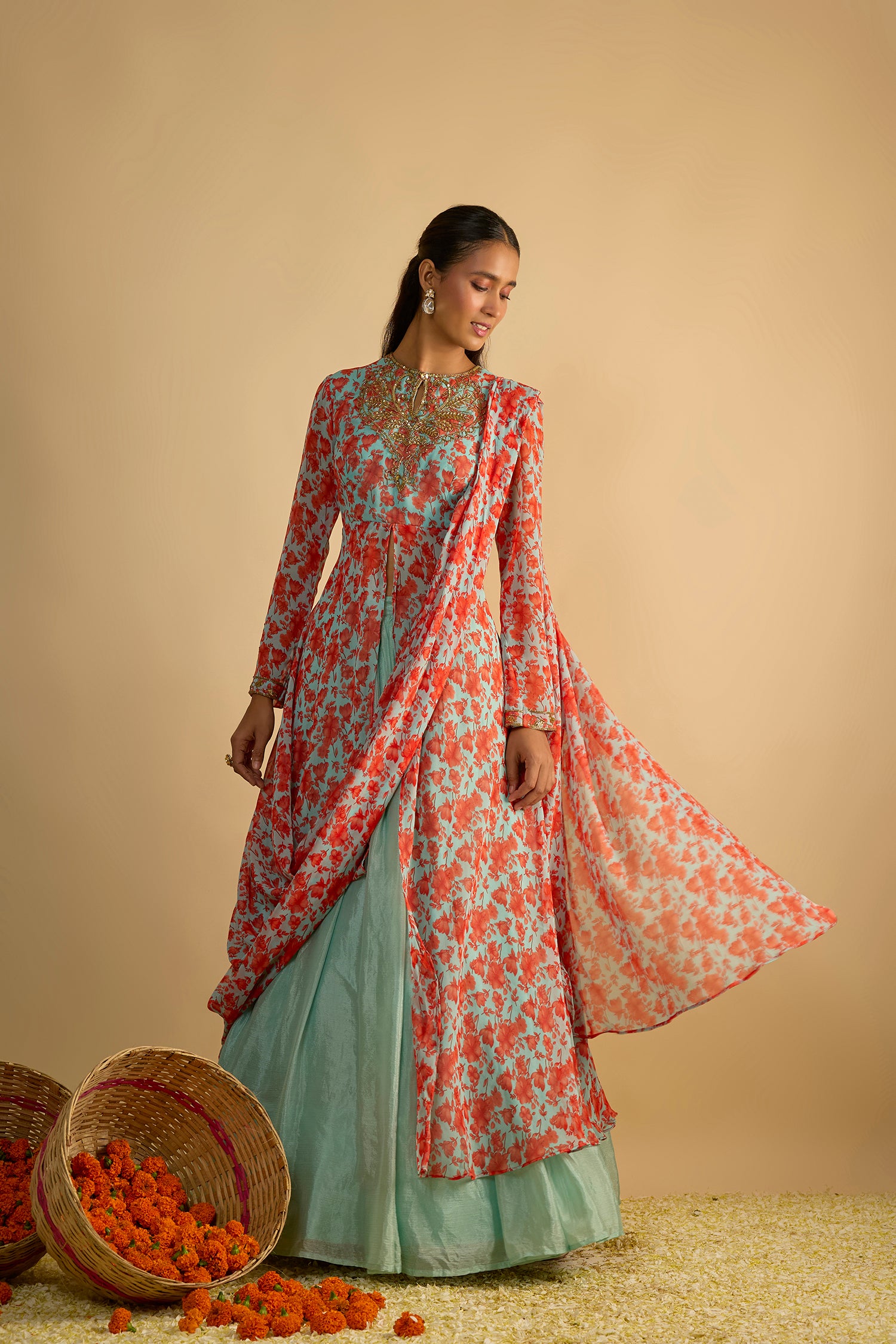 Blue Dancer Lehengas