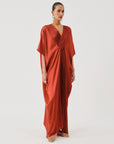 Regal Kaftan in Rust