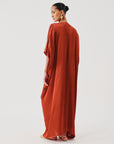 Regal Kaftan in Rust