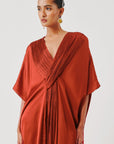 Regal Kaftan in Rust