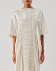 White Coral Dress