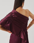 Pisa Top in Burgundy