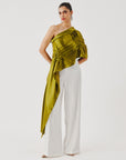 Pisa Top in olive Green