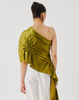 Pisa Top in olive Green
