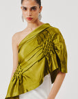 Pisa Top in olive Green