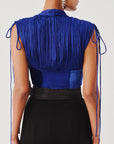 Veronica Corset in Blue