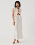 Mystery Bandeau Top in Ivory