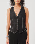 Bearer Linen Waistcoat