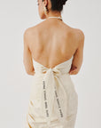 Lucid Muslin Halter Neck Top