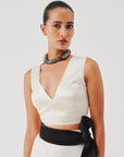 Canopy Clouds Blouse in Ivory