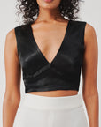 Canopy Clouds Blouse in Black