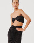 Cirrus Skirt in Noir