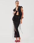 Cirrus Skirt in Noir