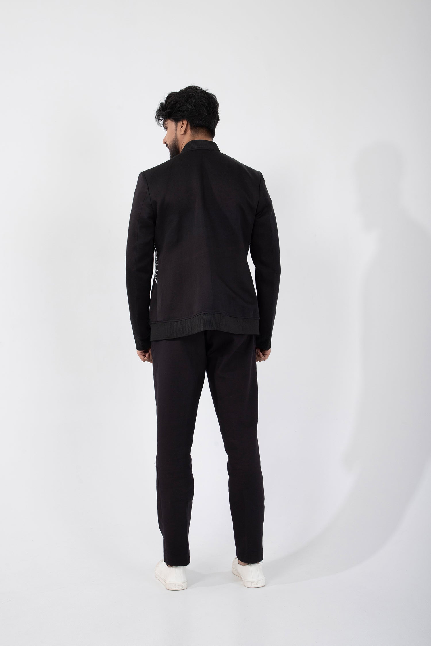 Obsidian Tide Bomber Jacket