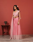 Hand-Embroidered Bustier Lehenga Set