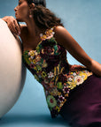 Enchanted Garden - Corseted Belt Drape Set