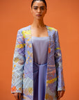 Banana Palm Quilted Jacket Set