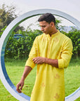 Golden Petala (Kurta)