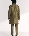 Rajbari Green Kurta Set