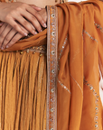 Sunheri Mustard Lehenga