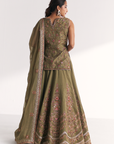 Chandni Green Lehenga Set