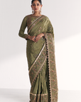 Arzoo Green Saree