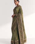 Arzoo Green Saree