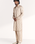 Athar Ivory Pathani Kurta Set