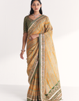 Morni Green Saree