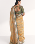Morni Green Saree