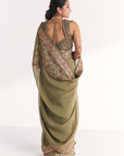 Palak Green Saree
