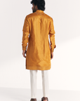 Qamar Mustard Kurta Set