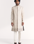 Vyom Ivory Achkan Set