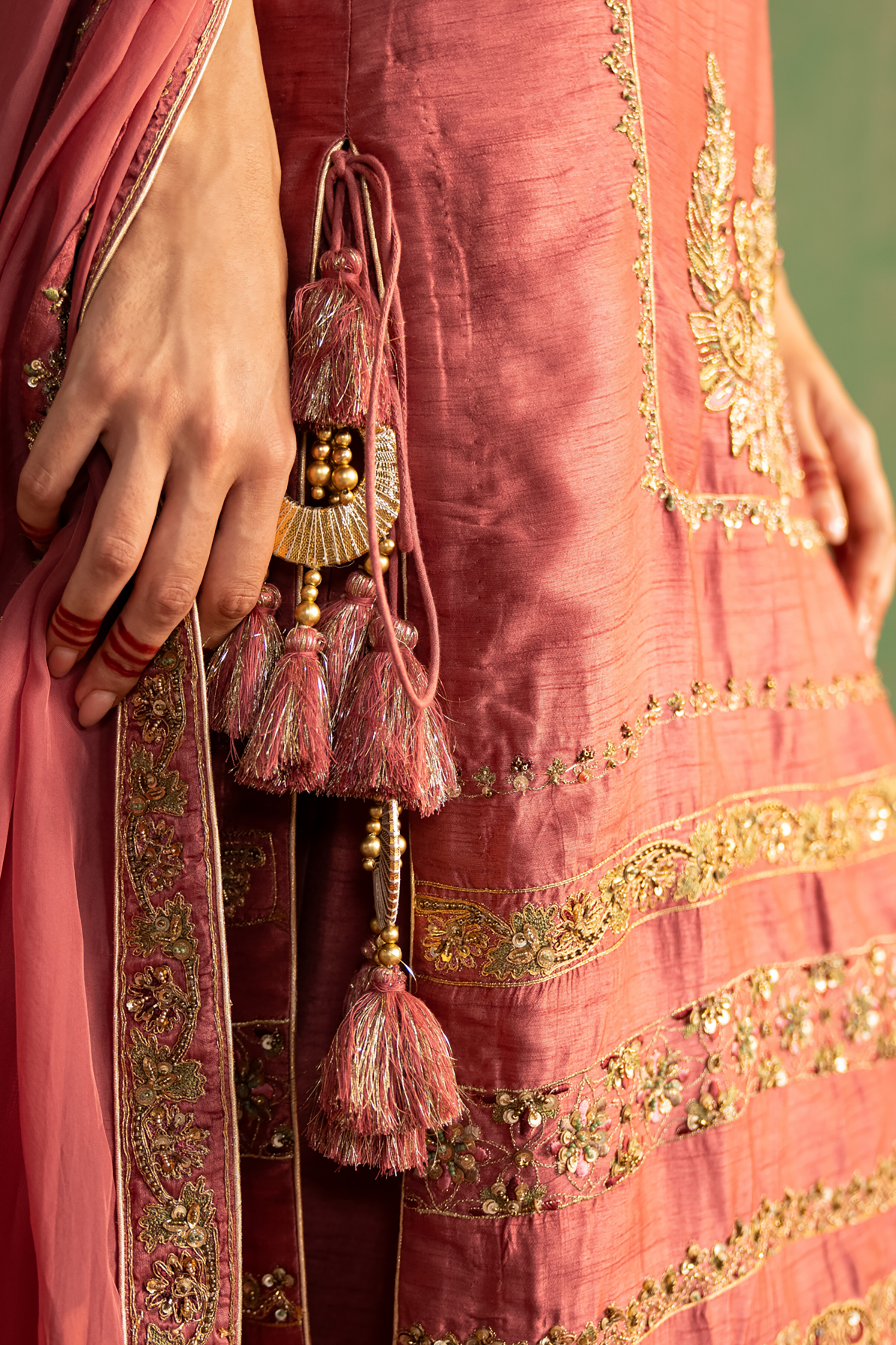 Akansha Mauve Pink Kurta Pant Set
