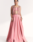 Kimaya Pink Lehenga Set