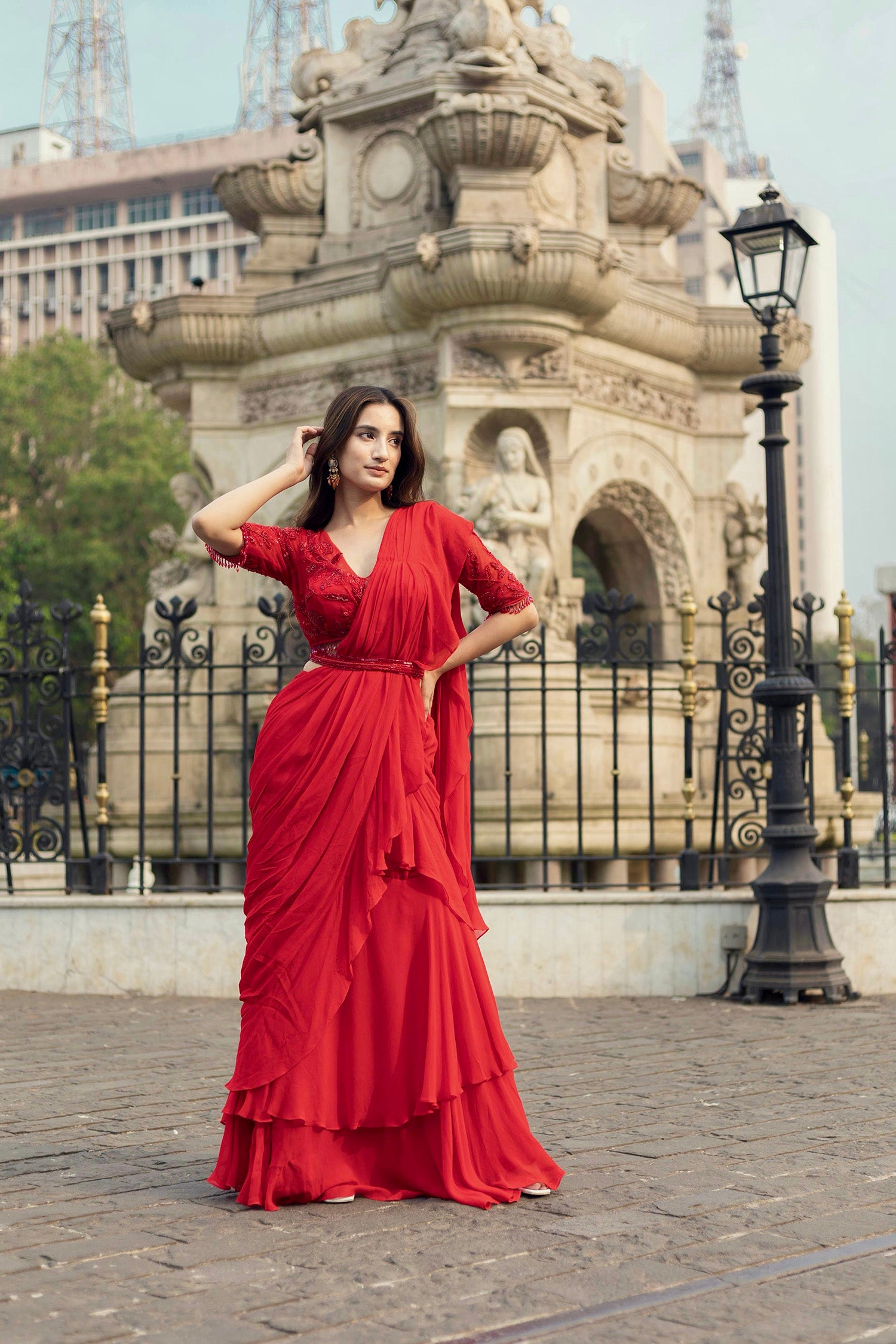 Aster Saree