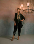 Regal Green Velvet Statement Co-ord