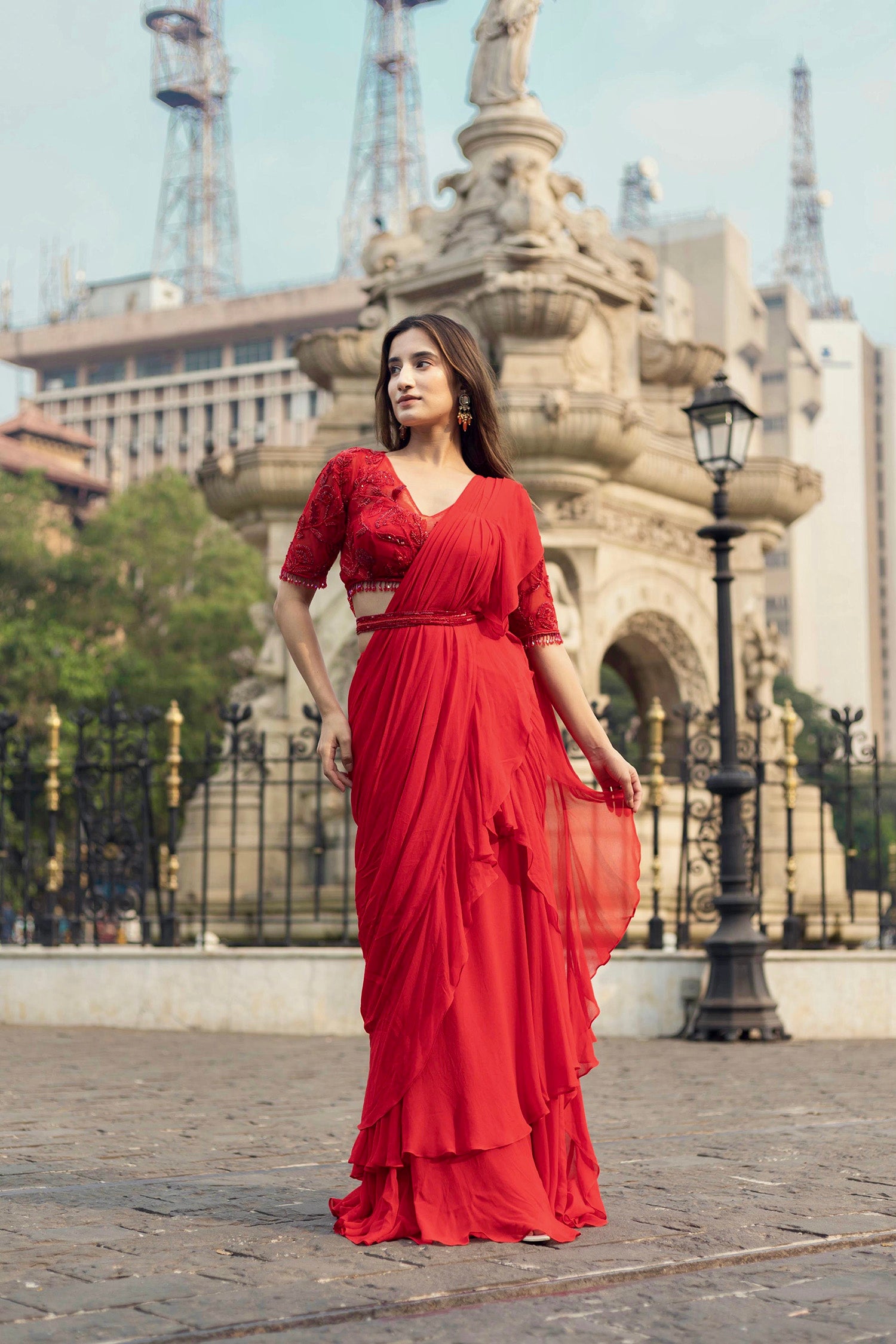 Aster Saree