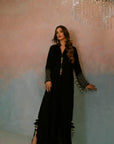 Noir Emerald Bottle Green Kaftan