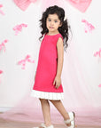 Pink Dress with Bow Detailing