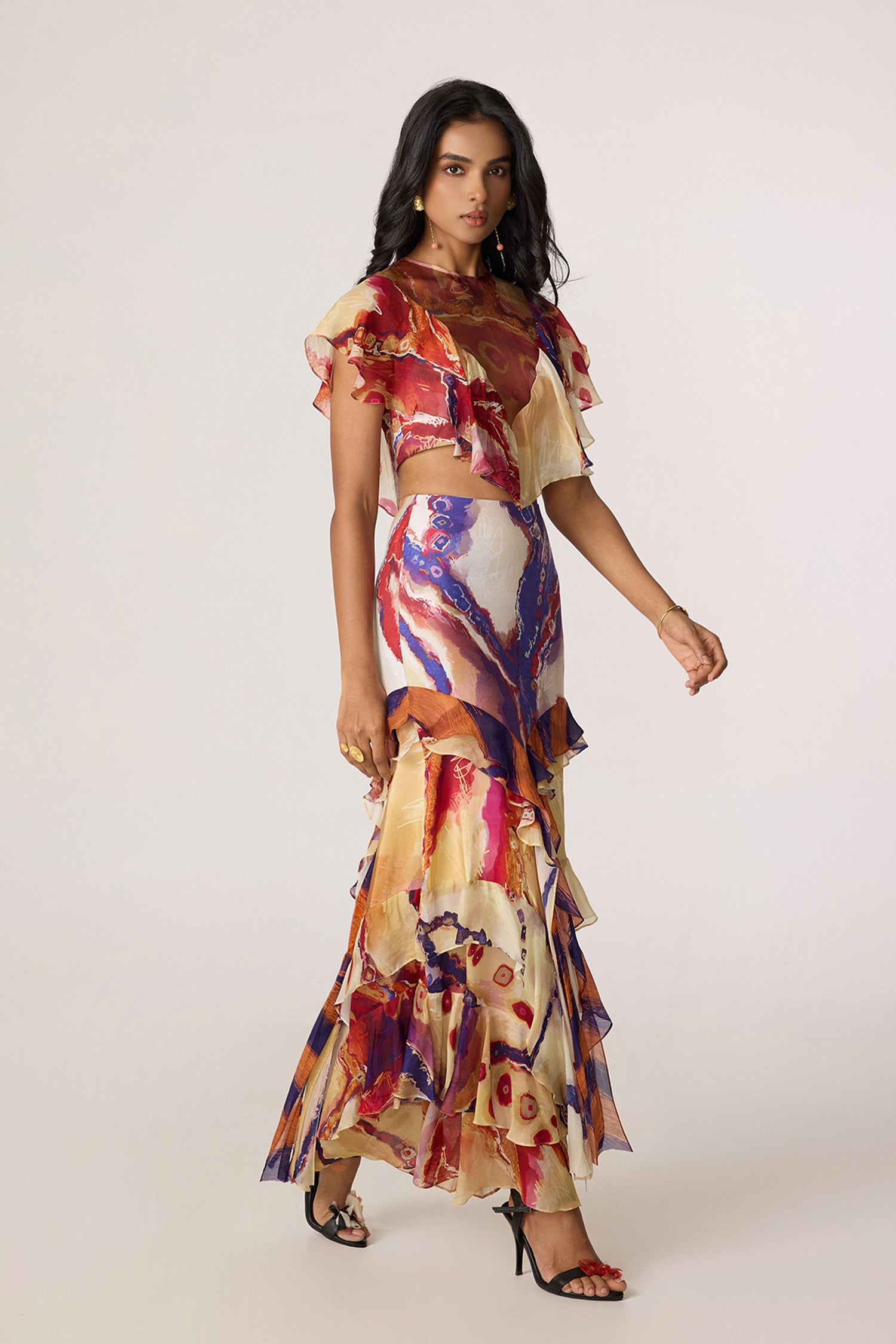 Elena Blouse, Marieya Skirt