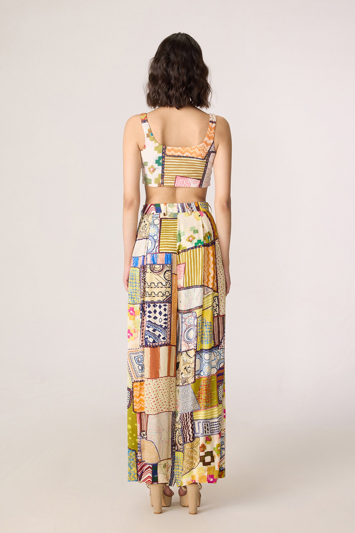 Belen Trench, Juniper Bustier, Jeja Trousers